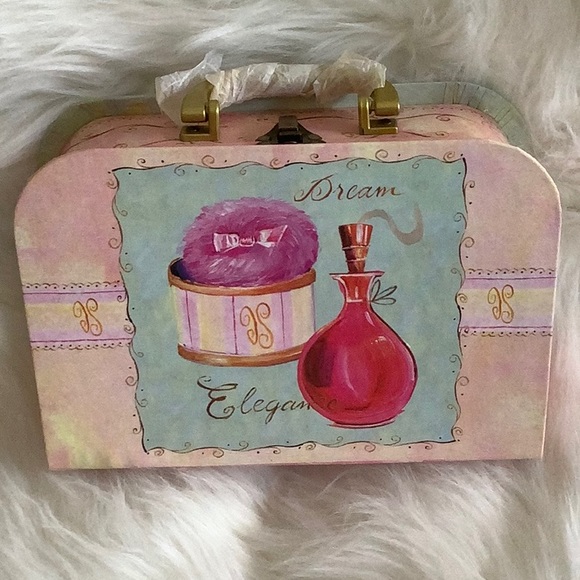 NWOT Decorative Smaller Box 9 1/2” X 6 1/2” X 2 1/2” D - Picture 1 of 8